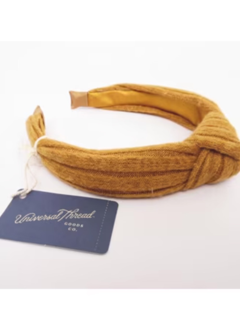 Universal Thread Golden Mustard Knotted Headband